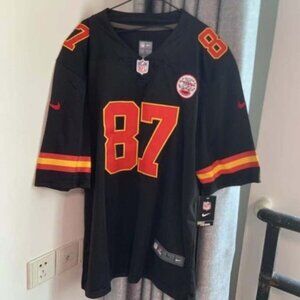 Kansas City Chiefs Travis Kelce #87 Black NFL Jersey